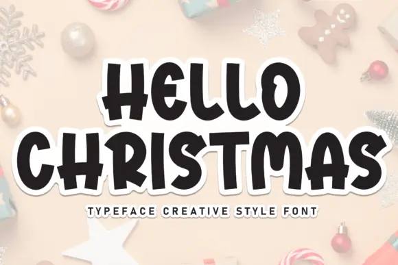 Hello Christmas Font