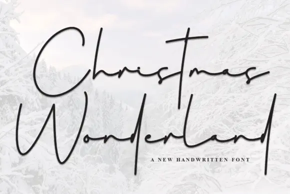 Christmas Wonderland Font