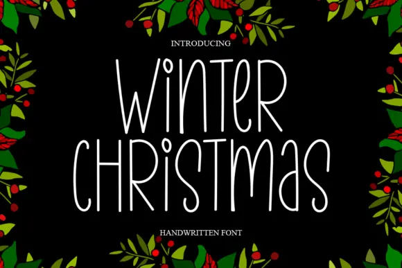 Winter Christmas Font