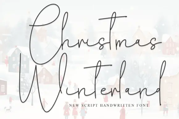 Christmas Winterland Font