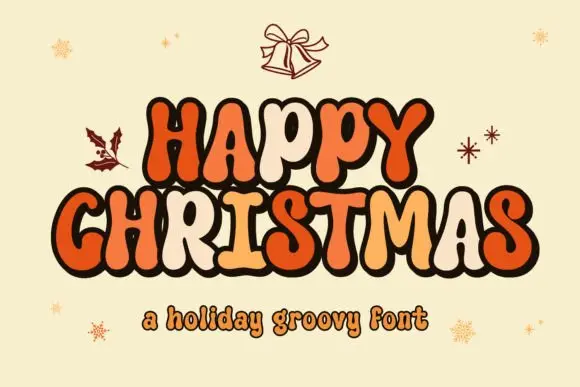 Happy Christmas Font