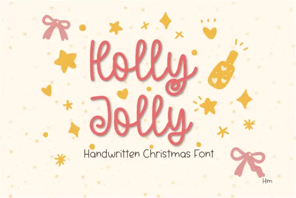 Holly Jolly Font