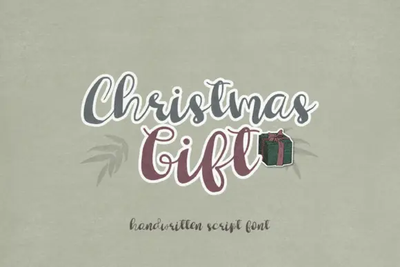 Christmas Gift Font