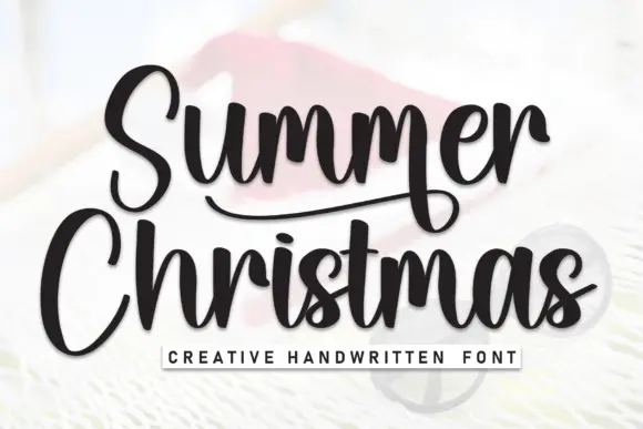 Summer Christmas Font