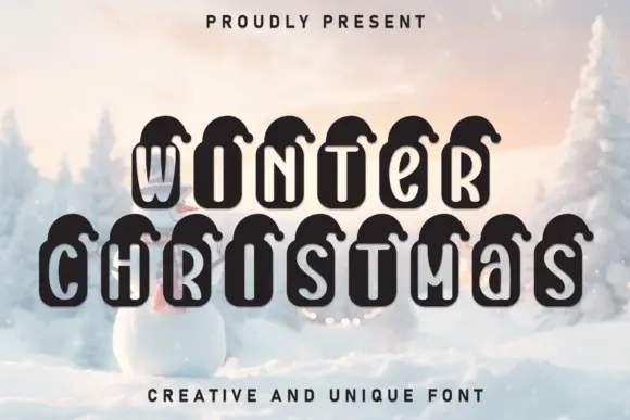 Winter Christmas Font