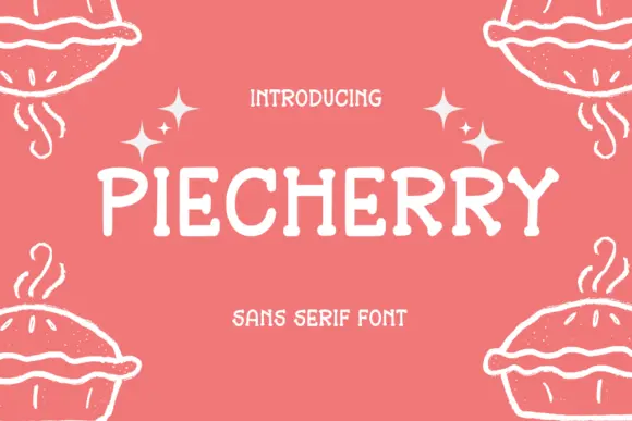 Pie Cherry Font