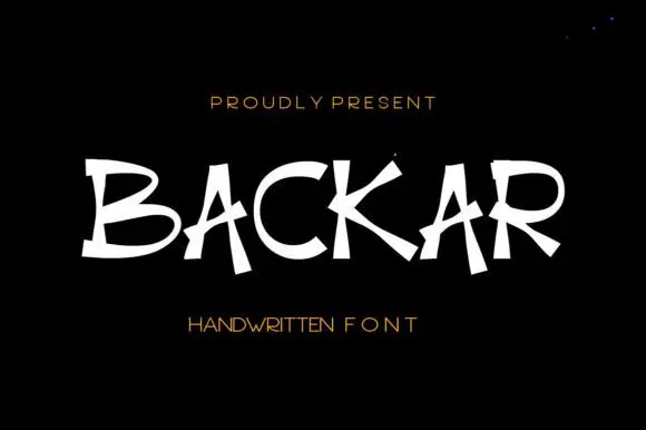 Backar Font