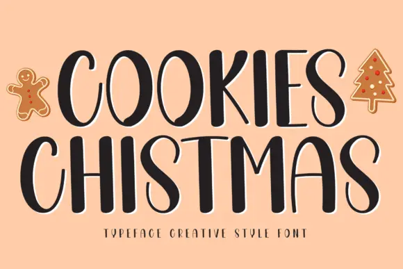 Cookies Christmas Font