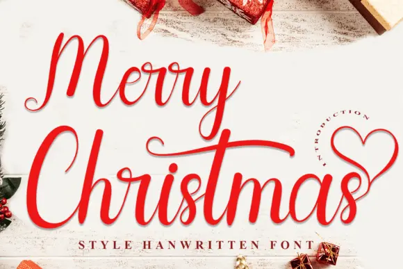 Merry Christmas Font