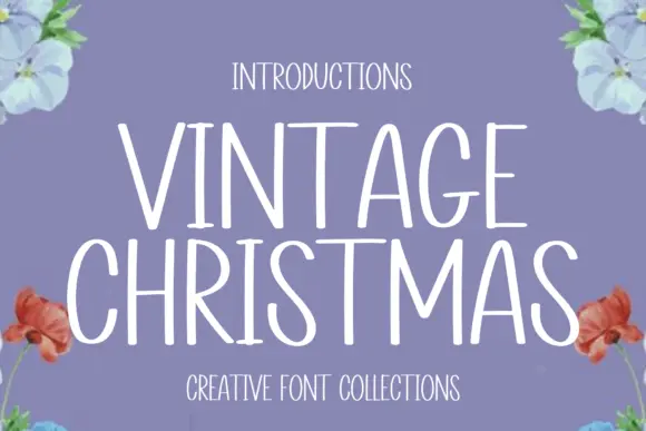 Vintage Christmas Font