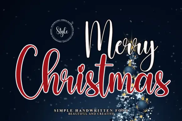 Merry Christmas Font