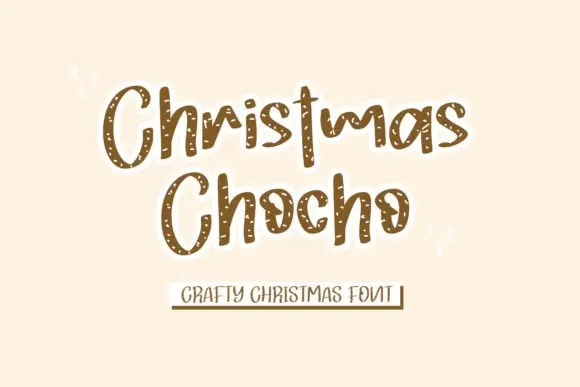 Christmas Chocho Font
