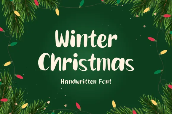 Winter Christmas Font