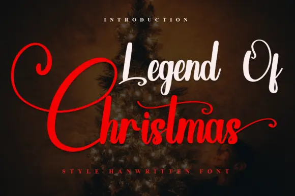 Legend of Christmas Font