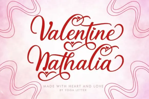 Valentine Nathalia Font