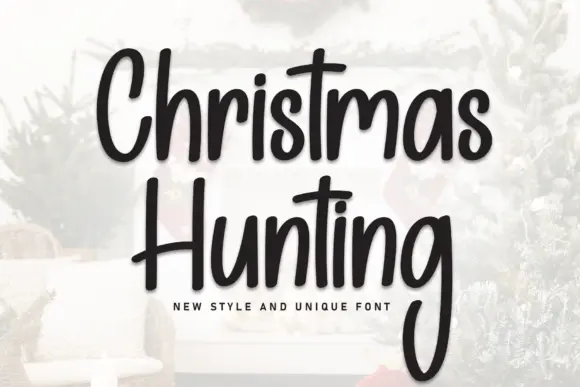 Christmas Hunting Font