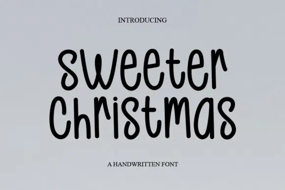 Sweeter Christmas Font