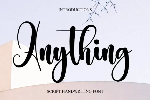 Anything Font