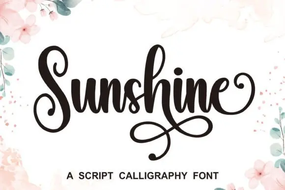 Sunshine Font
