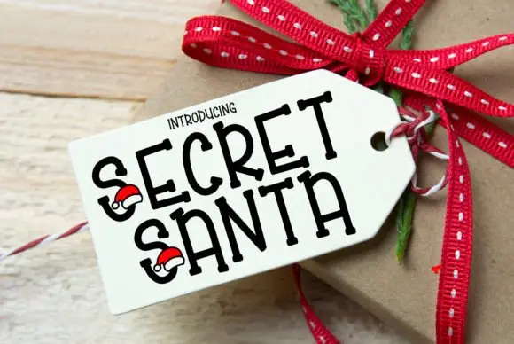 Secret Santa Font
