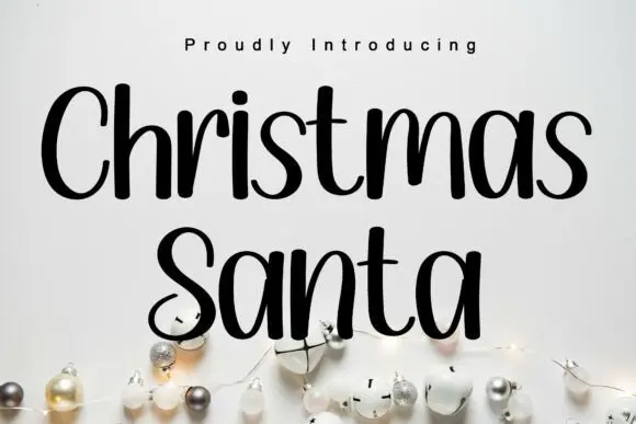 Christmas Santa Font