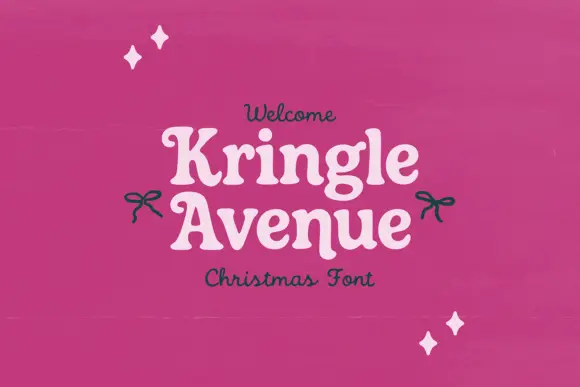 Kringle Avenue Font