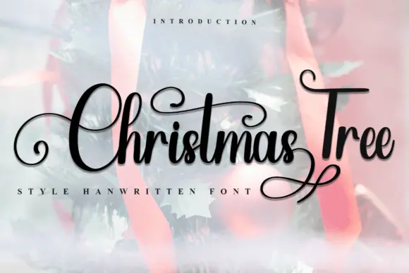 Christmas Tree Font