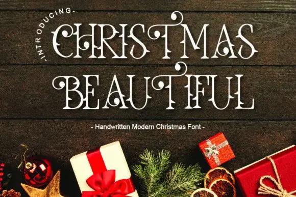 Christmas Beautiful Font