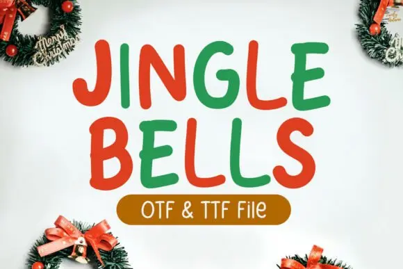 Jingle Bells Font
