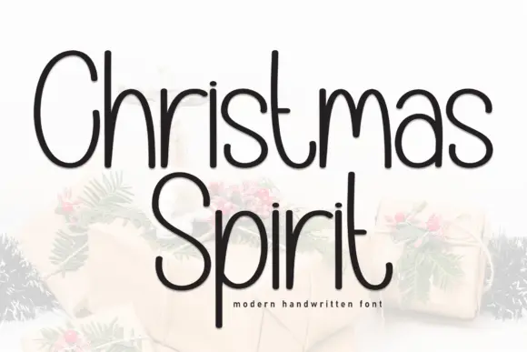Christmas Spirit Font