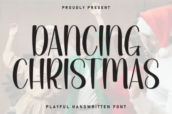 Dancing Christmas Font