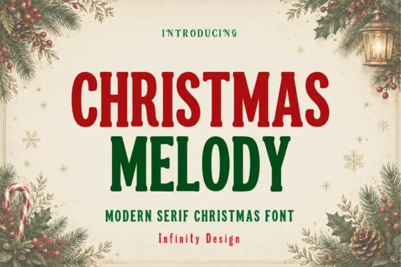 Christmas Melody Font