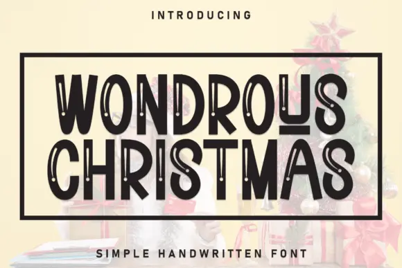 Wondrous Christmas Font