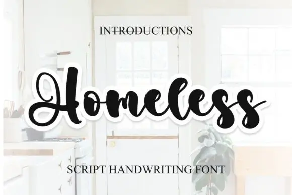 Homeless Font