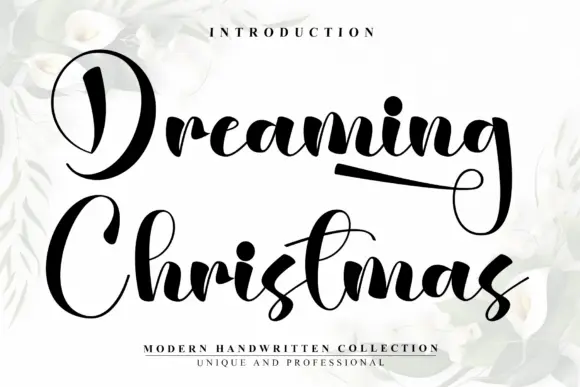 Dreaming Christmas Font
