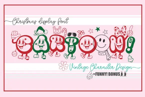Christmas Cartoon Font