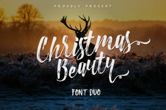 Christmas Beauty Font