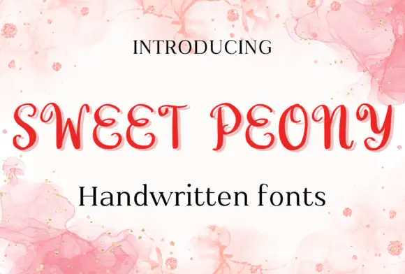 Sweet Peony Font
