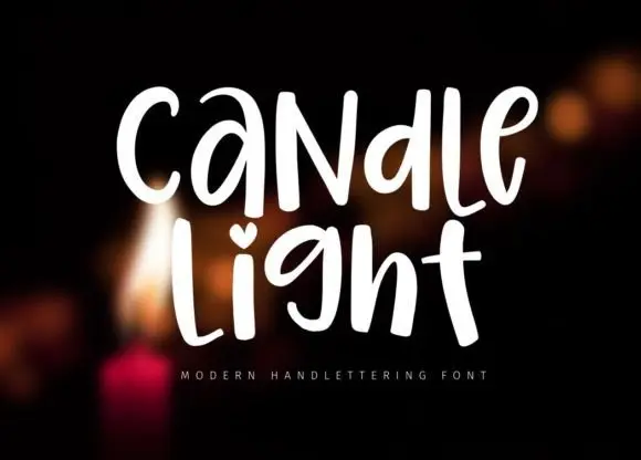Candle Light Font