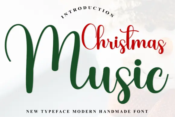Christmas Music Font