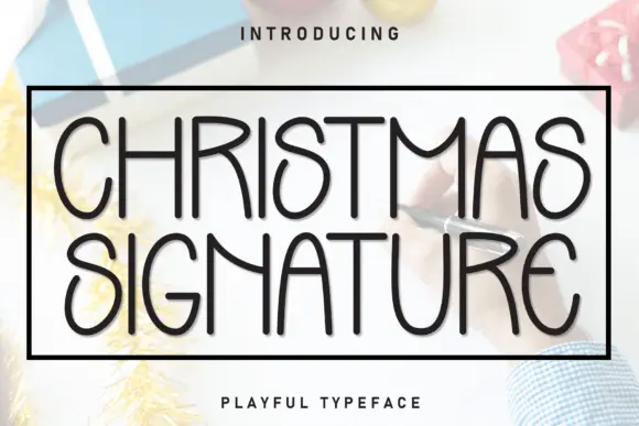 Christmas Signature Font