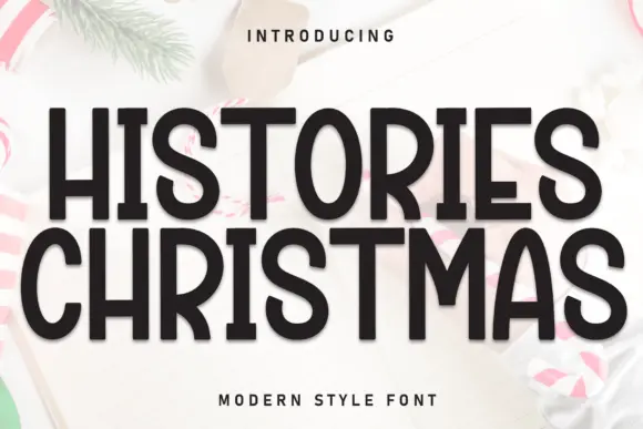 Vánoční písmo Histories