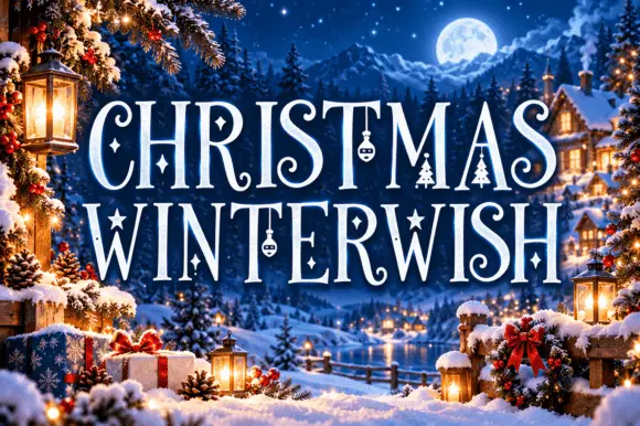 Christmas Winterwish Font