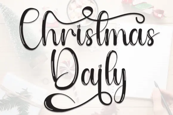 Christmas Daily Font
