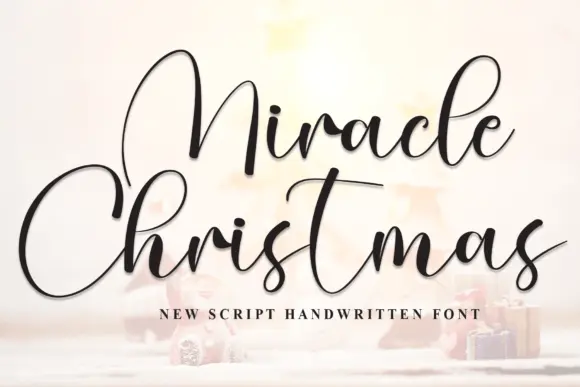Miracle Christmas Font