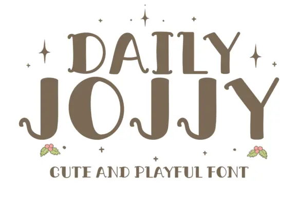 Daily Jolly Font