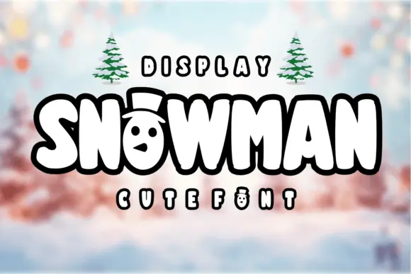 Snowman Font