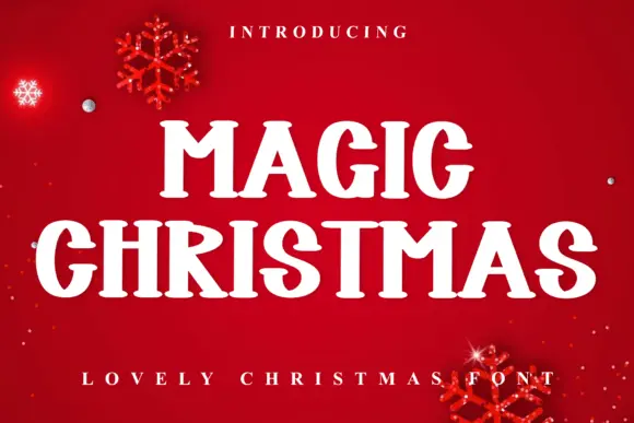 Magic Christmas Font