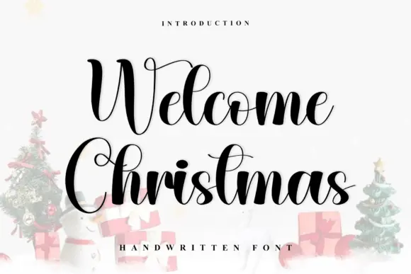 Welcome Christmas Font