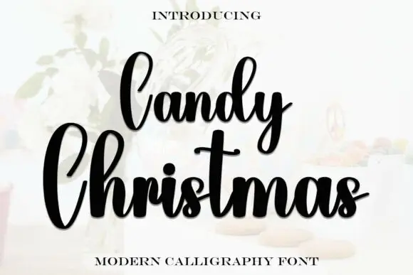 Candy Christmas Font